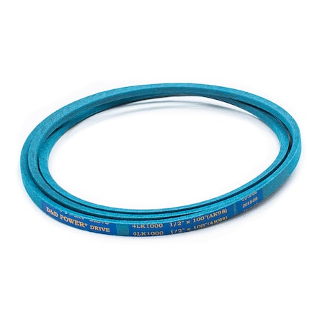 D&D 4LK1000 100" Outside Length, 1/2" Top Width, 1 Ribs 4LK1000